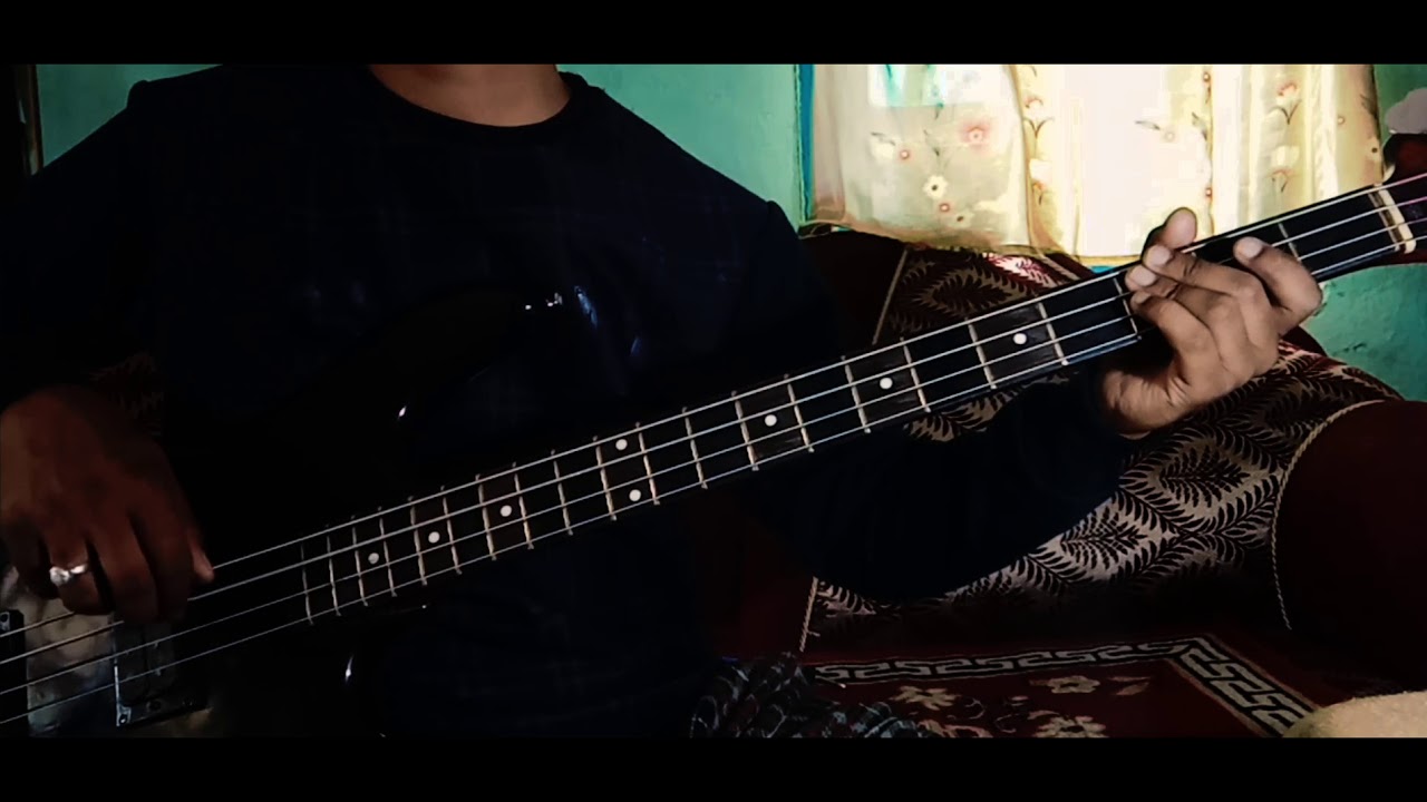 1974 AD Yo man ta mero Nepali ho bass cover by Rohan sinchuri