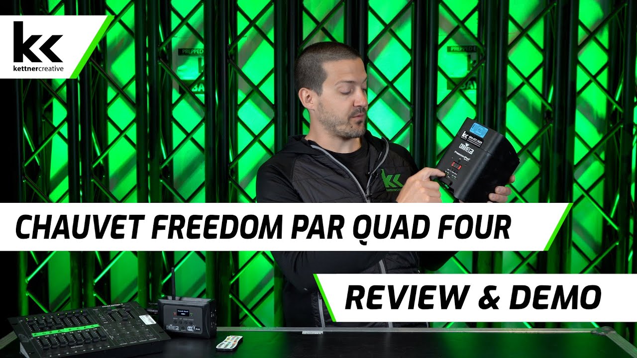 Chauvet Freedom Par Quad 4 | Review & Demo