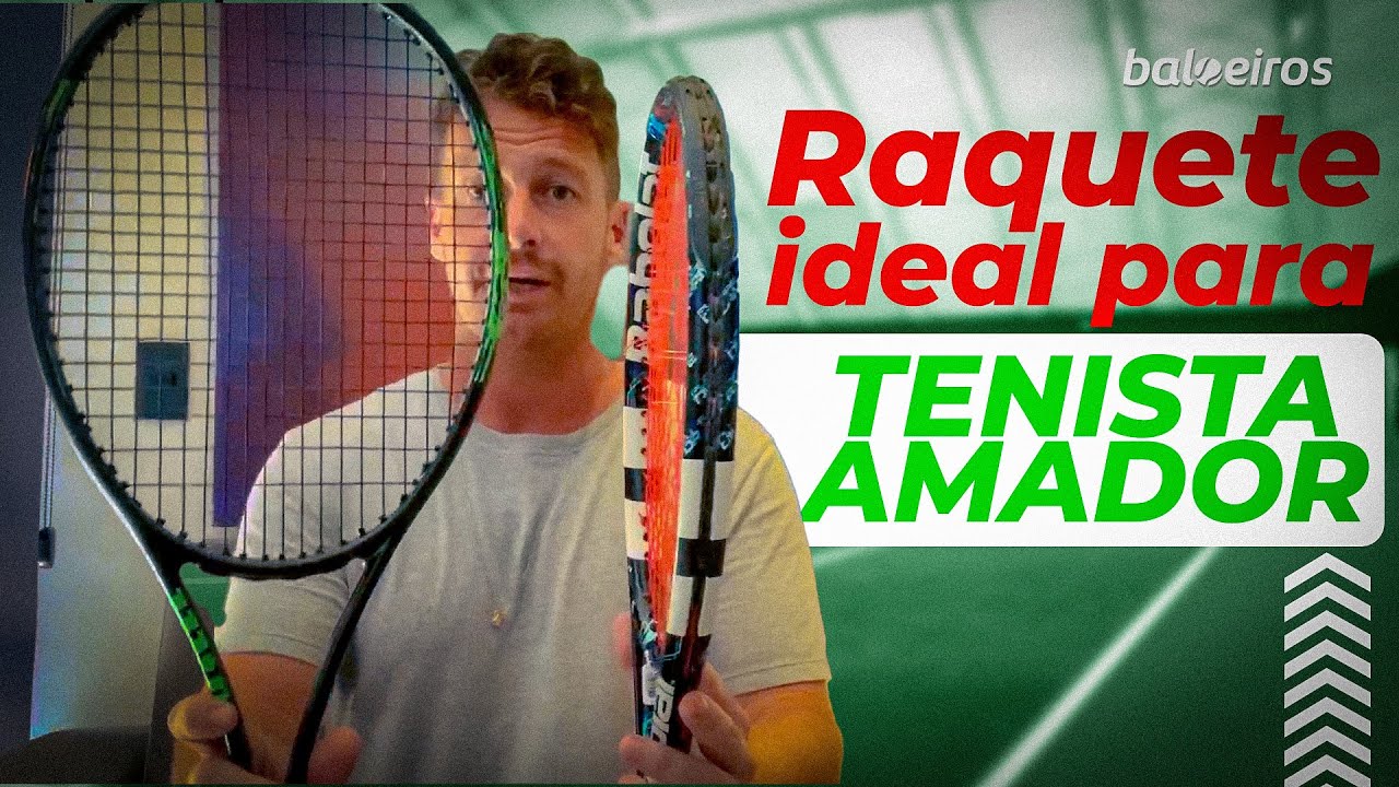 Sabe qual é a RAQUETE IDEAL para você?