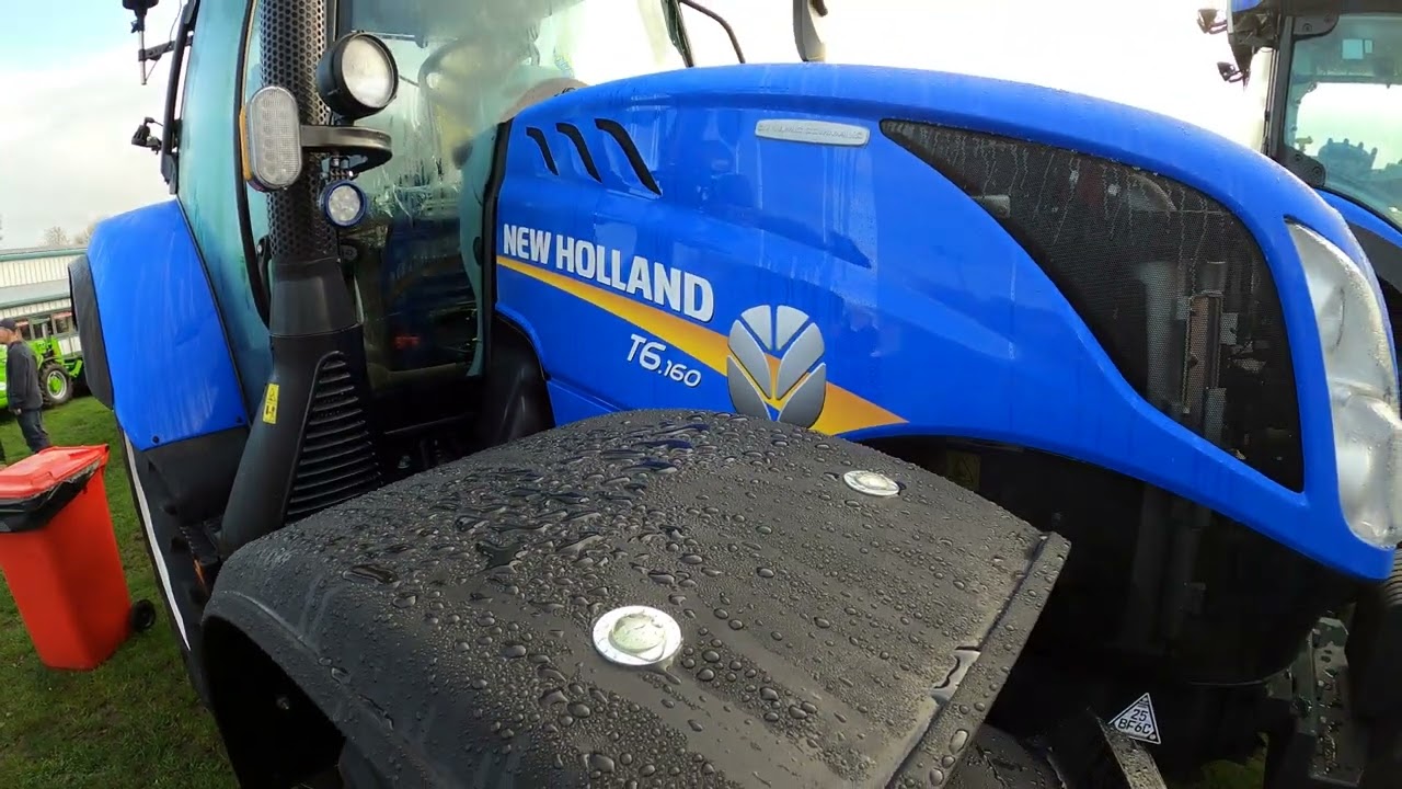 2022 New Holland T6.160 6.7 Litre 6-Cyl Diesel Tractor (158 / 175 HP)