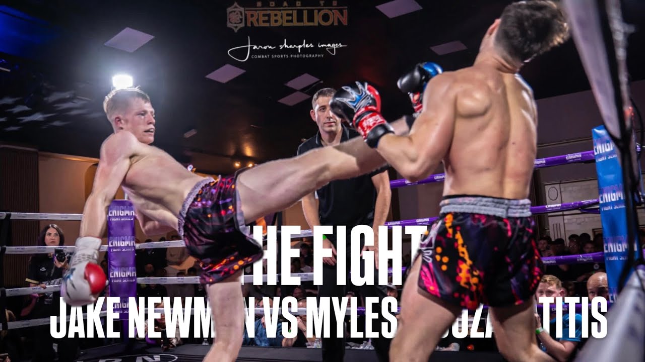 THE FIGHT | JAKE NEWMAN VS MYLES MOUZAKITITIS ON ENIGMA FIGHT SERIES 4