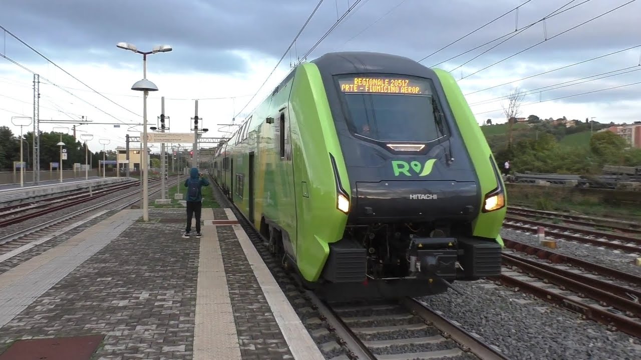Rock in NUOVA LIVREA e non solo alla stazione di Monterotondo