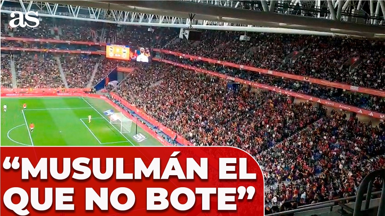 La OPINI&Oacute;N de ITURRALDE de los C&Aacute;NTICOS RACISTAS de aficionados en el ESPA&Ntilde;A VS EGIPTO