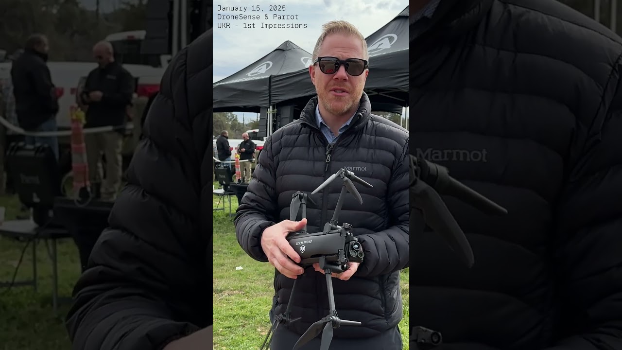 DroneSense & Parrot - UKR first Impressions - 1/15/25 - Ryan Bracken