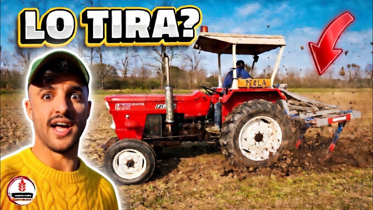 🚜 Trattore Piccolo, Attrezzo Grande! 💪 Ripuntatura e Preparazione Orto con Fiatagri e Ripuntatore