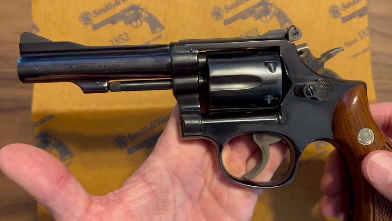 Smith and Wesson model 15 Combat Masterpiece