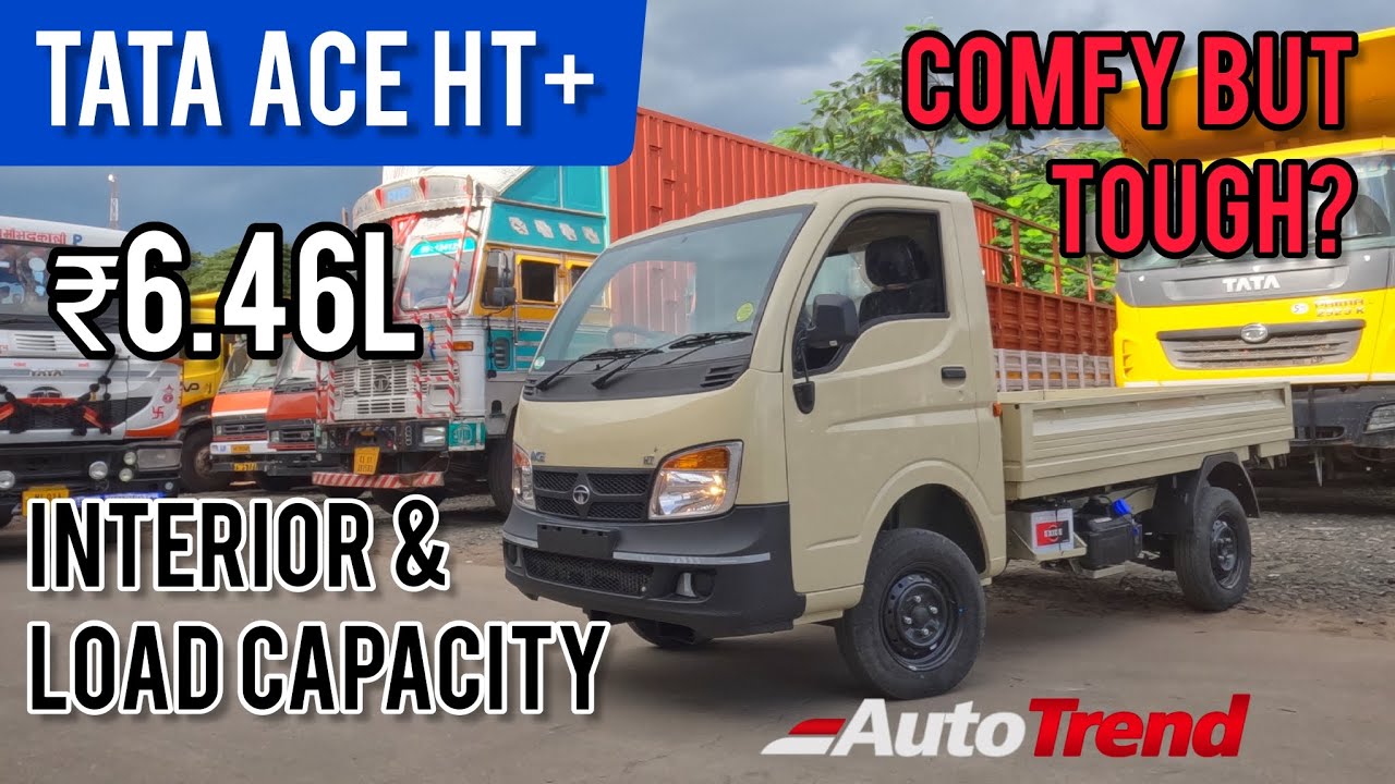 Удобный, но прочный? | Подробный обзор нового Tata ACE HT Plus 2022 года | Часть 2 | #TeamAutoTrend