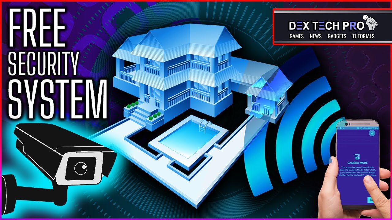 Turn Your Android Phone into Advanced CCTV Security Camera Free ! (Home and Office Security System).