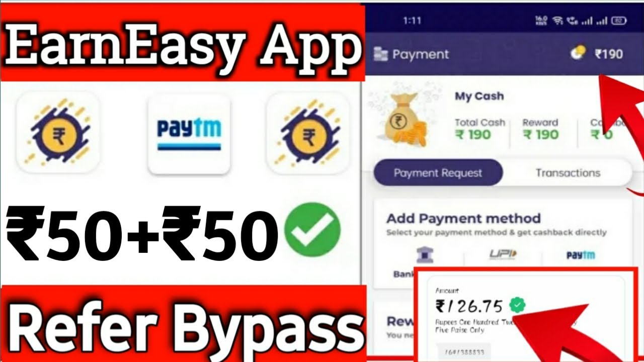 🤑Earneasy24 App Payment Proof | Earn Easy App Bug Tricks | Earneasy App Unlimited Tricks | Earneasy
