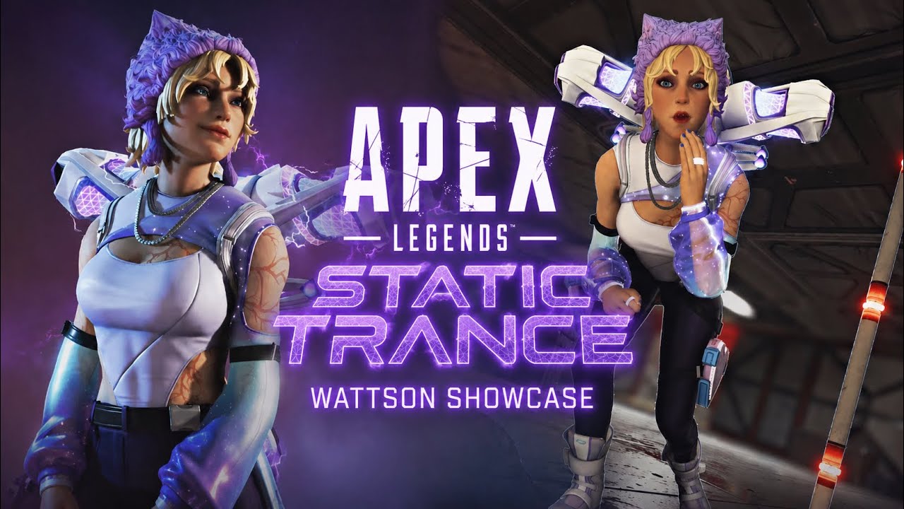 Wattson Static Trance skin showcase (4k) - Apex Legends 