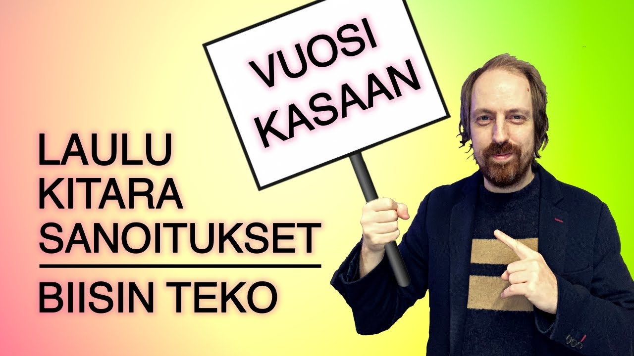Laulu⎮Kitara⎮Sanoitukset⎮Biisinteko