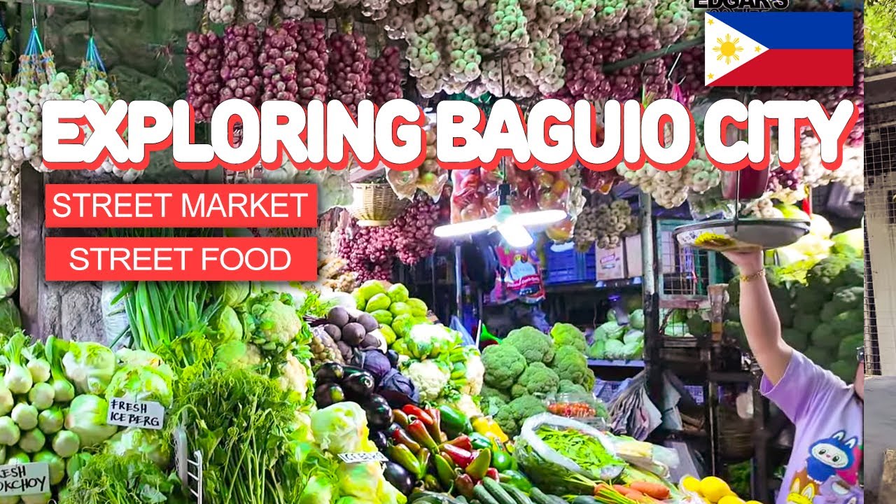 CITY'S EXPLORING BAGUIO CITY PUBLIC MARKET 2025 TOUR Baguio City Philippines