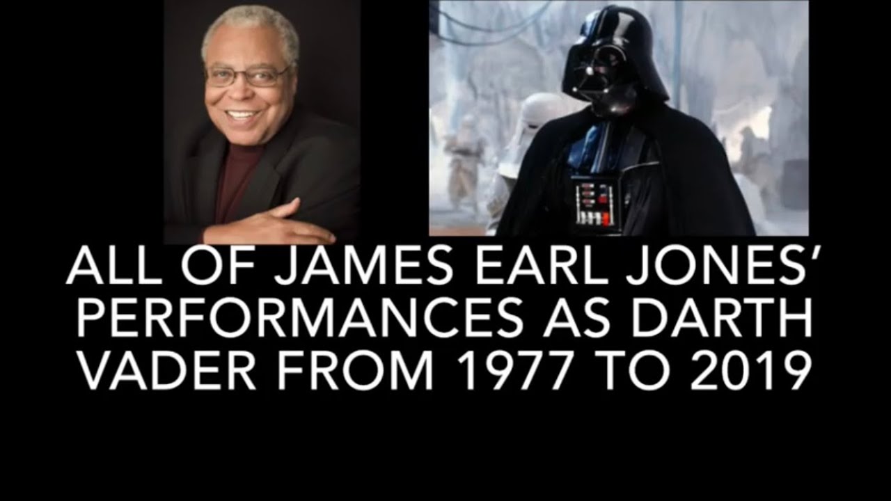 ALL OF JAMES EARL JONES’ PERFORMANCES AS DARTH VADER FROM 1977 TO 2019
