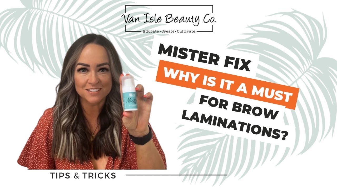 Learn why InLei® Mister Fix Lamination Glue is a MUST for Brow Laminations!