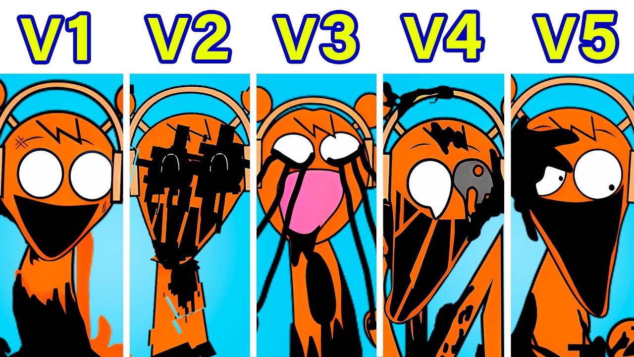 FNF Vs Pibby Sprunki ALL Mods // Corrupted Oren All - Incredibox Sprunki in Friday Night Funkin'