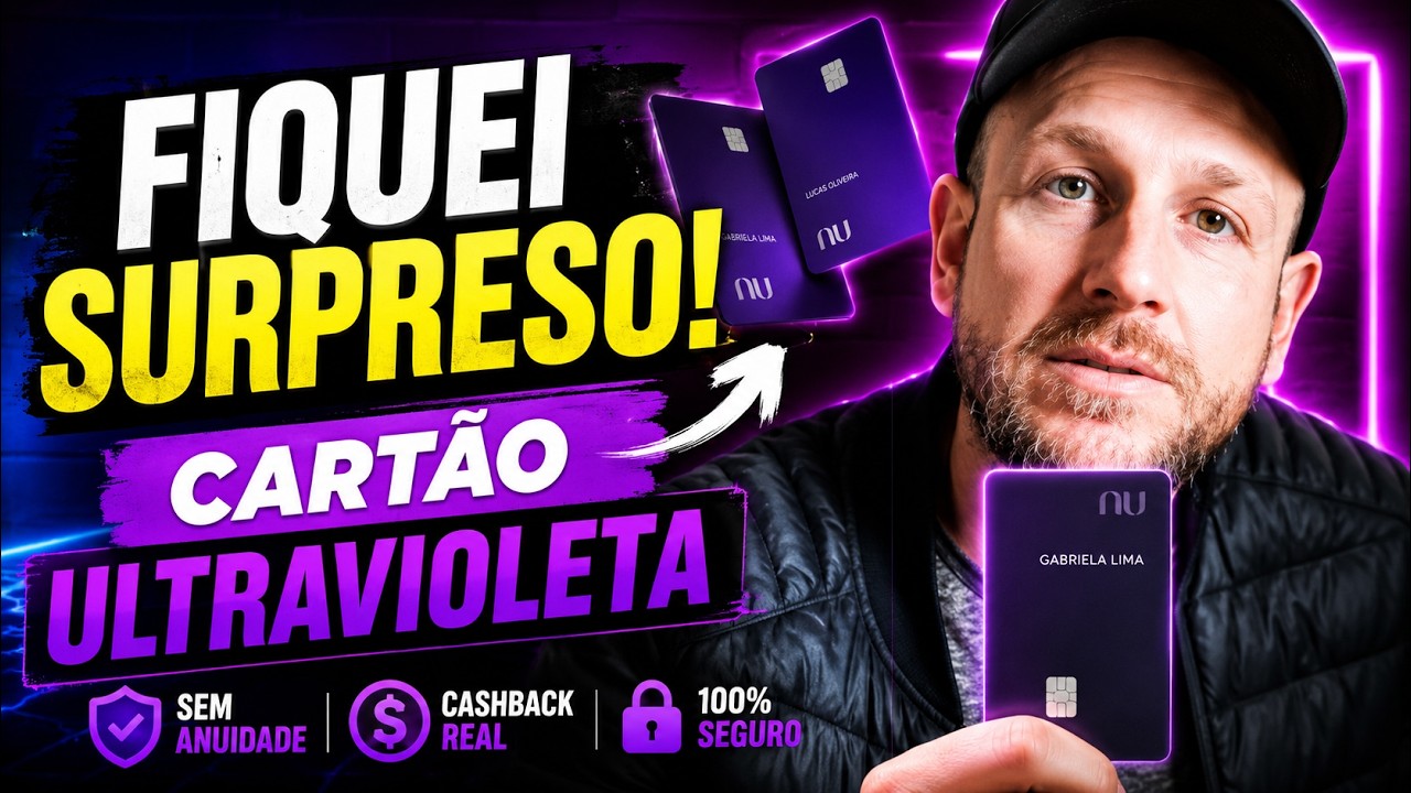 Chegou Meu Cartao Nubank Ultravioleta Black