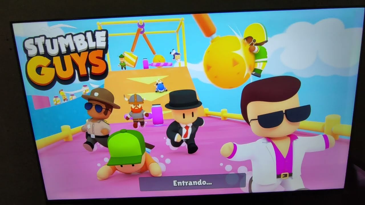 como estalar Stumble Guys na smart tv muito fácil