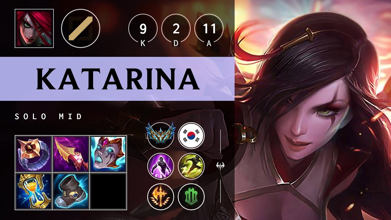 Katarina Mid vs Vex - KR Challenger Patch 25.08