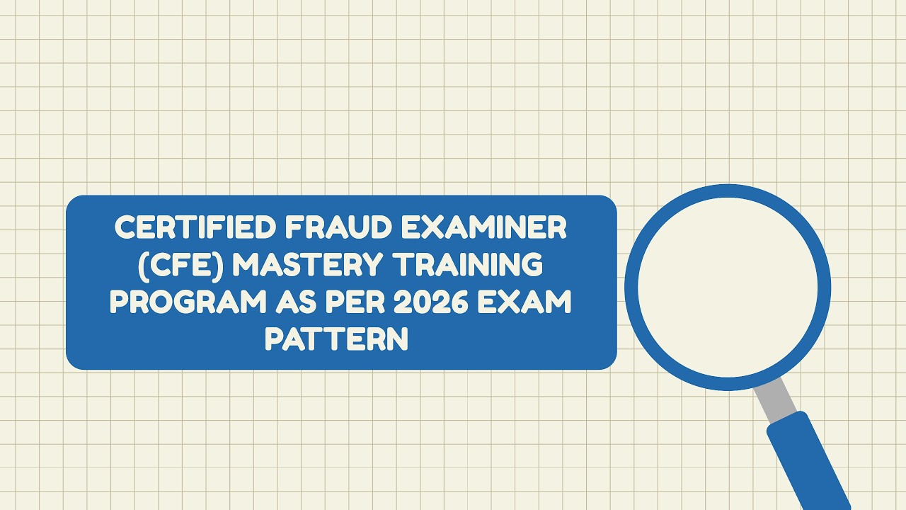 Программа подготовки к сертификации Certified Fraud Examiner (CFE) по формату экзамена 2026 года