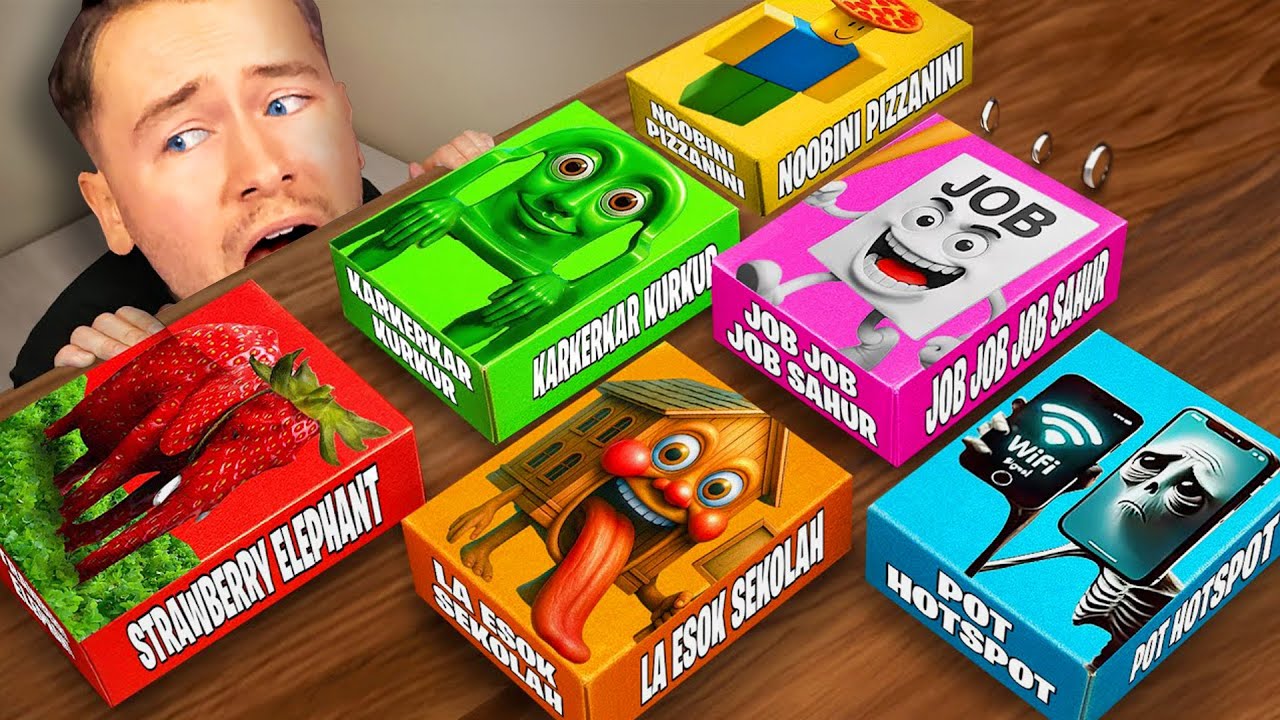 Öffne NIEMALS alle STEAL A BRAINROT MYSTERYBOXEN!!!😱