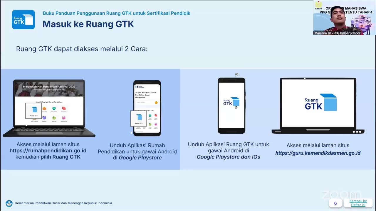 Orientasi PPG Guru Tertentu Tahap 4 Tahun 2025