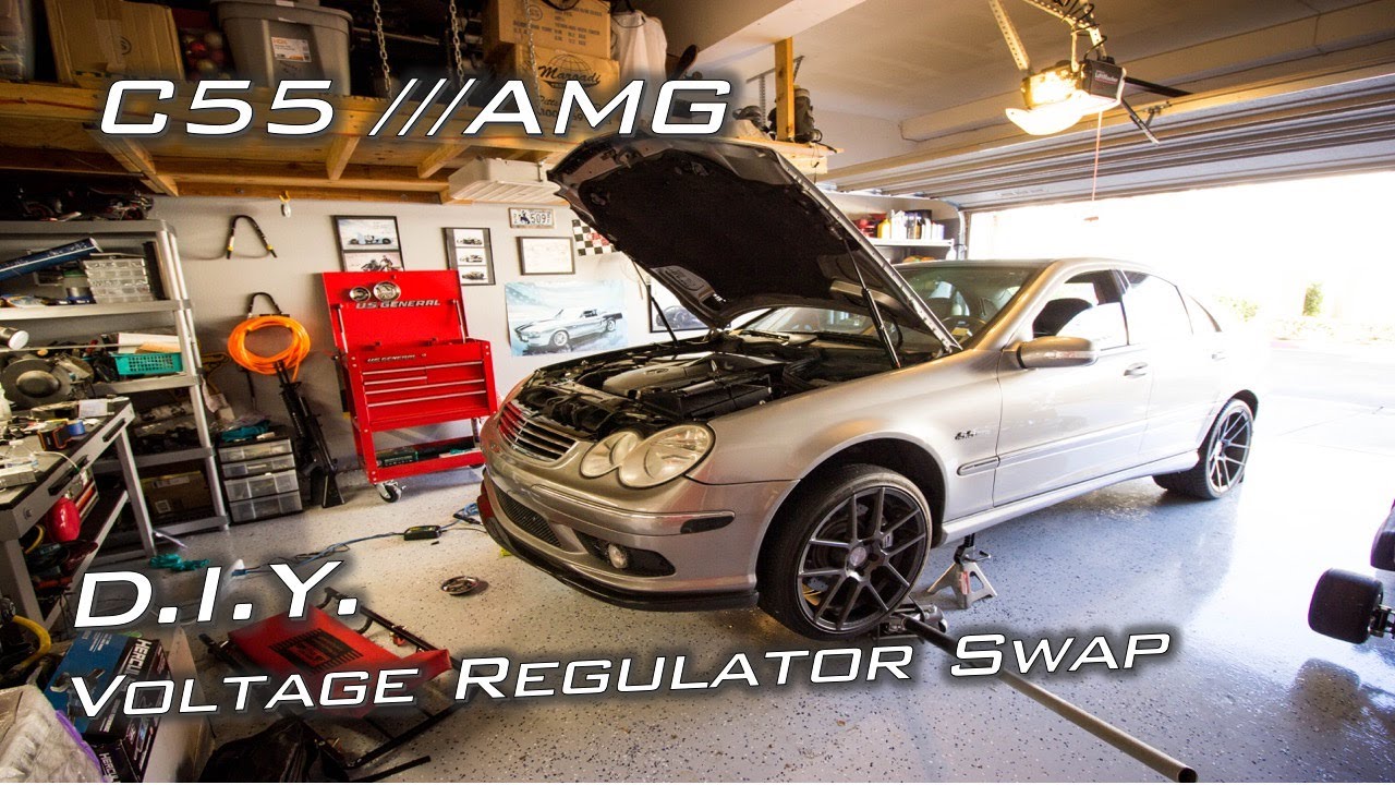 C55 AMG Voltage Regulator Replacement - Alternator Charging Problems!