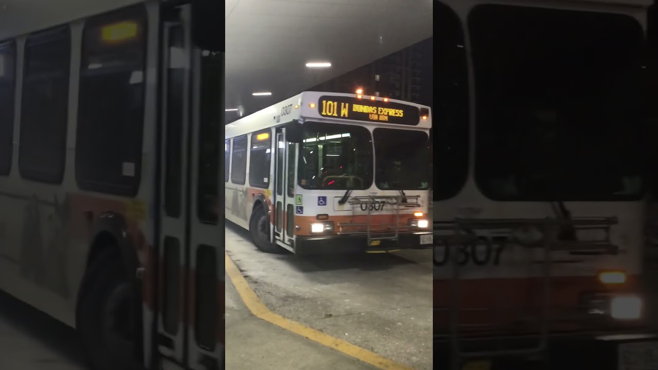 #shorts Miway RETIRED 0307 on a Uncommon route 101 Dundas Express to South Common Mall via VIM