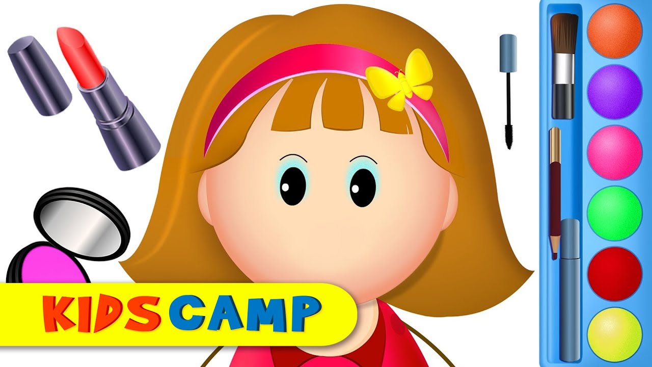 Let's Play With Elly Make Up Face 💄  Princess Look | Episode 6 | Fun Learning video By Kidscamp