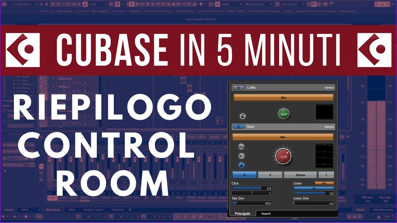 Cubase - Control Room