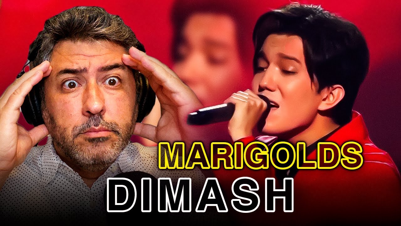 REAGINDO (REACT) a Dimash - Marigolds | Análise Vocal por Rafa Barreiros