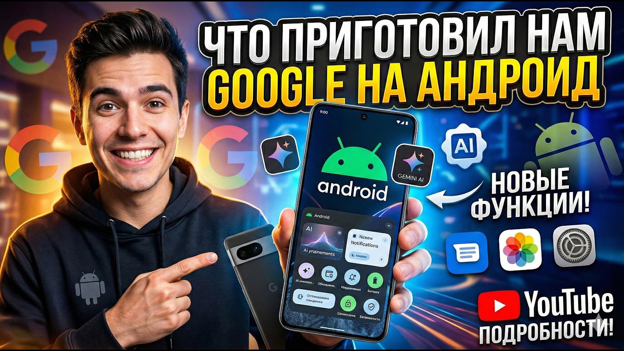 Что приготовил нам Google на Андроид!?