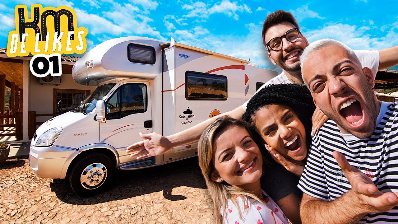 VAMOS VIAJAR JUNTOS NUM TRAILER DE NOVO!! #KmDeLikes2