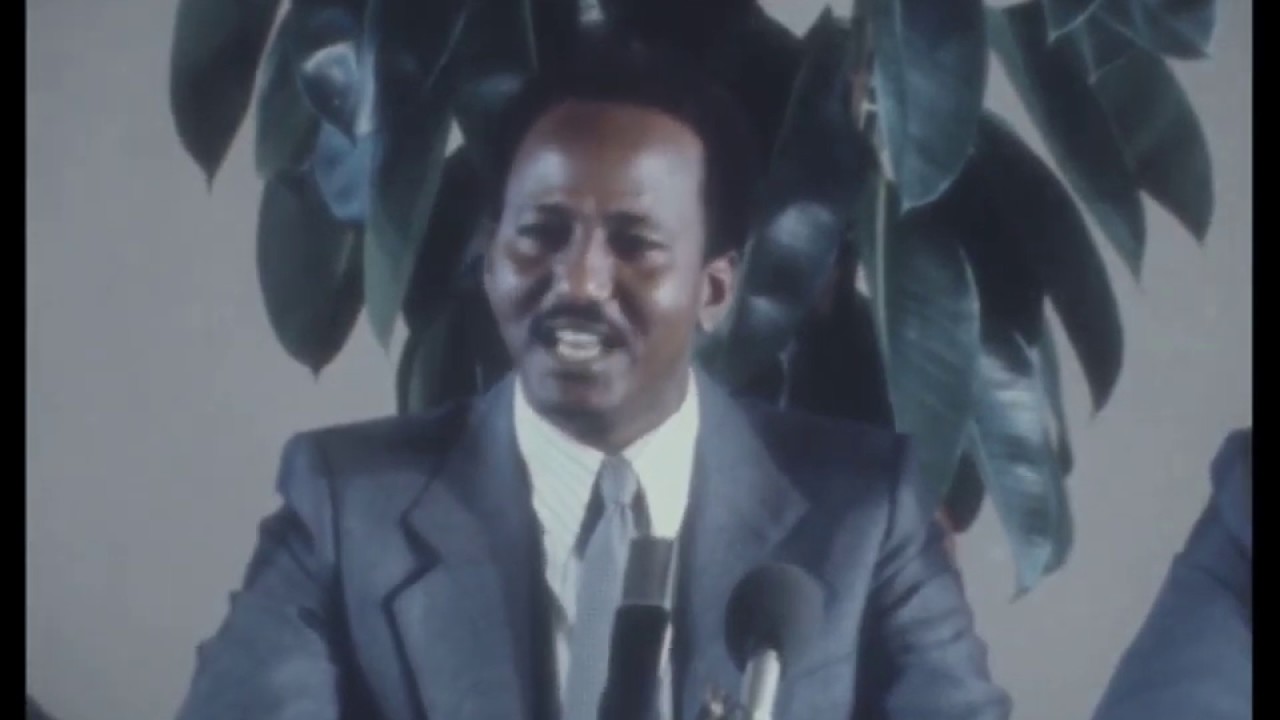 Secretary of Western Somali Liberation Front Abdullah Hassan Mahmoud, appeals for Arab Aid, 1978