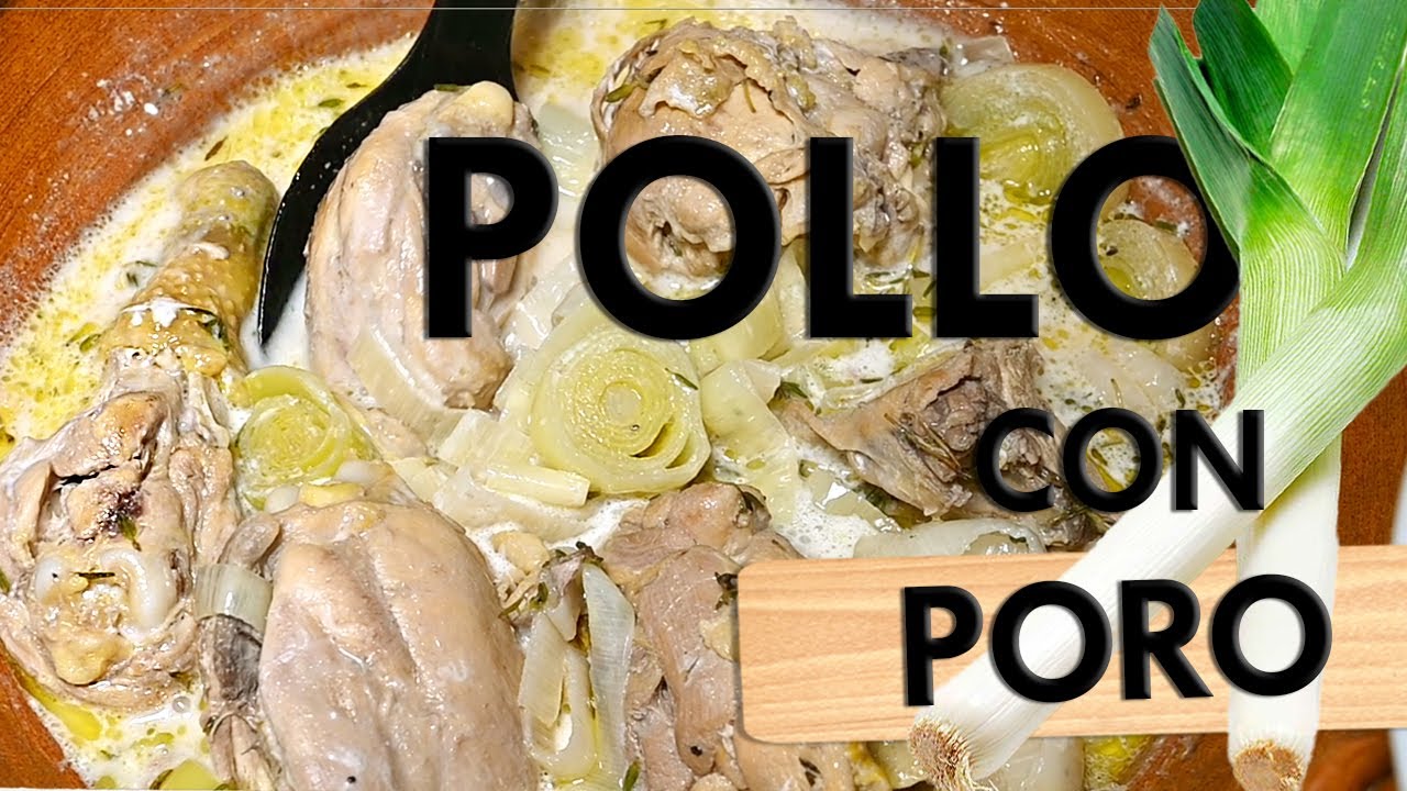 Pollo con Poro 🔥 | Receta Fácil, rápida y exquisita!!