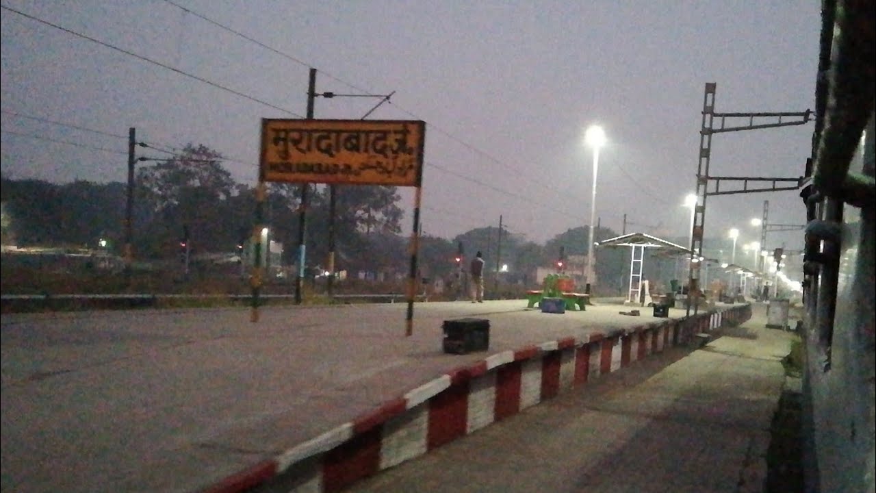 Arriving Moradabad Railway Station || Early Morning