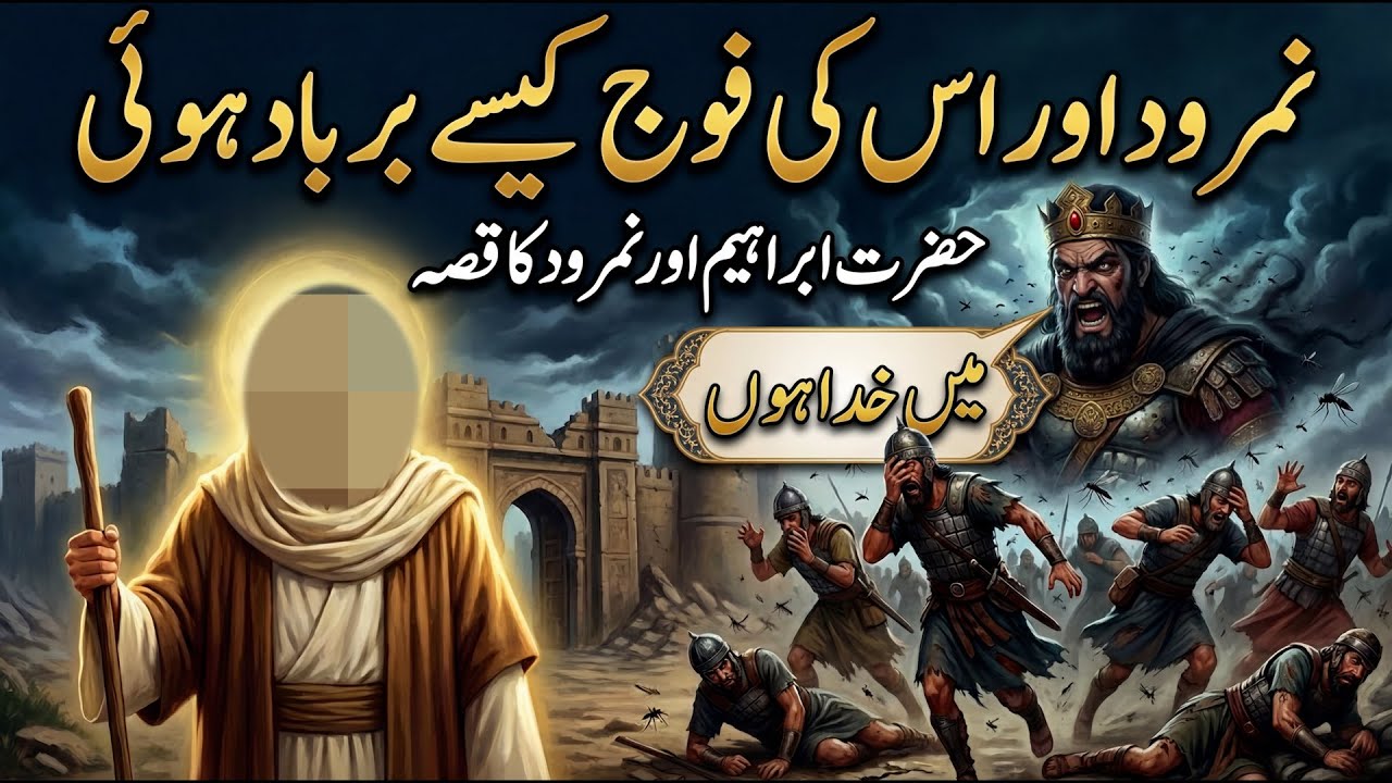 Hazrat Ibrahim (A.S) Aur Nimrod Ka Qissa |  Kese Nimrod Halak Howa