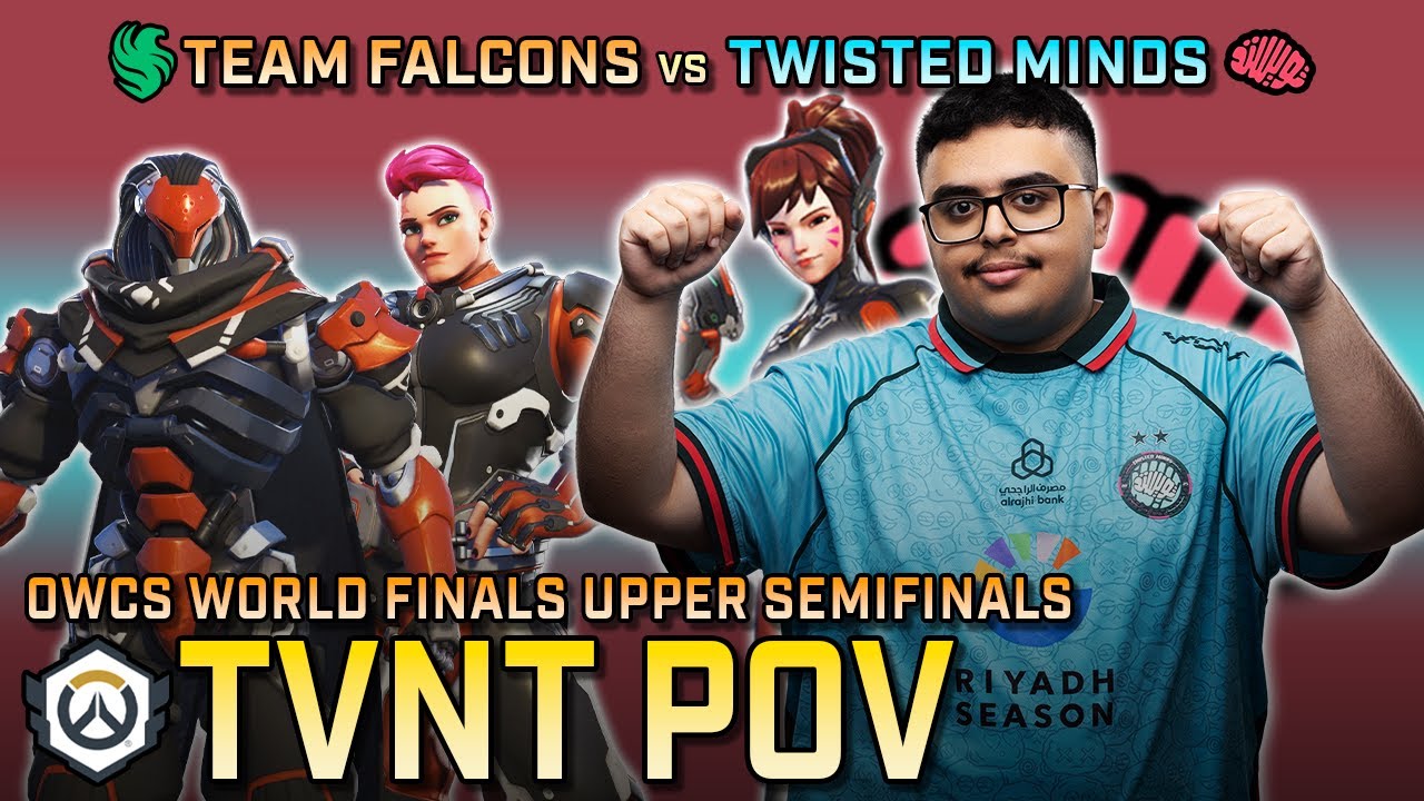 [ TVNT ] Tank KING | Team Falcons vs Twisted Minds | OWCS World Finals Upper Semifinals