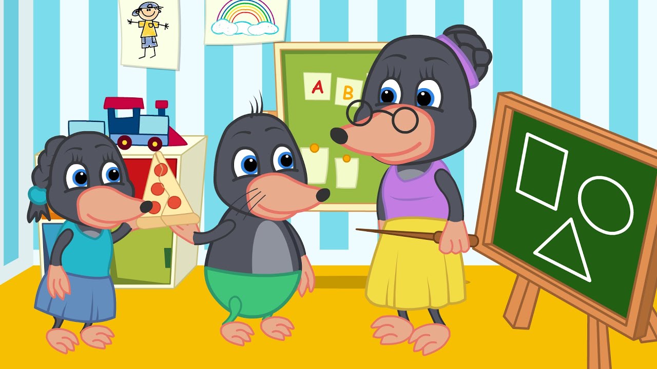 Benny Mole and Friends - Geometric Shape Products Cartoon for Kids