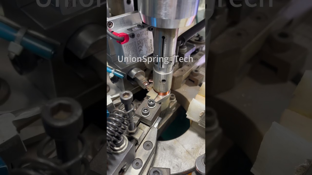#machinery #inductor #machine #coilwindingmachine #cnc #transformer UnionSpring_Tech forCopper coil