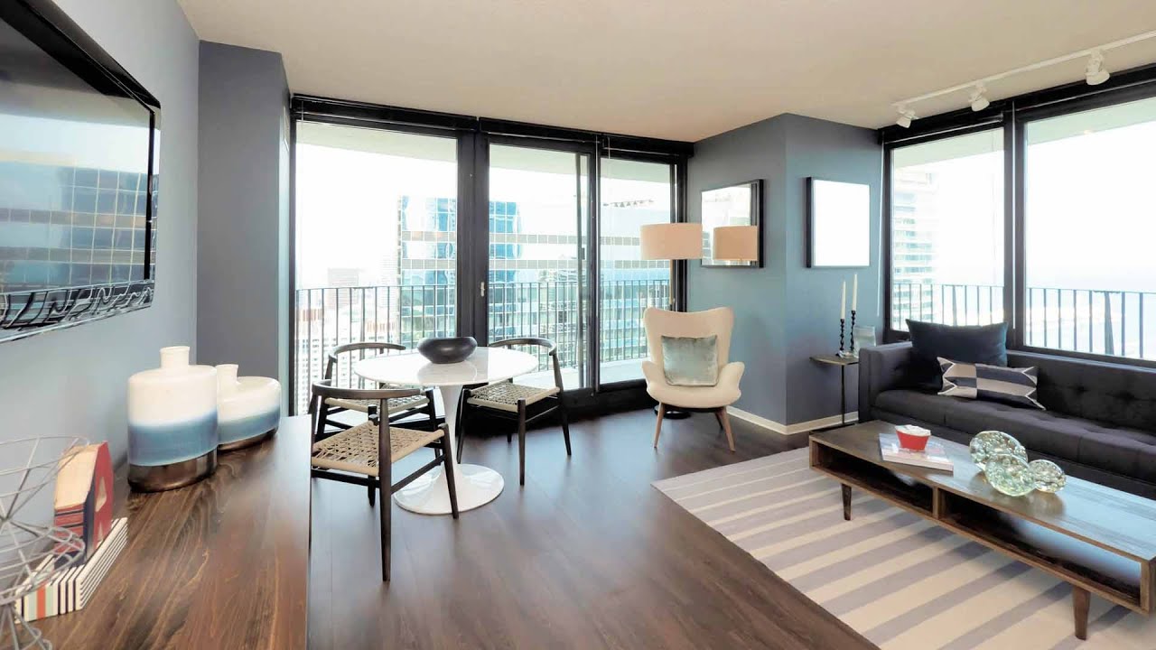Tour a 2-bedroom model at the iconic Aqua apartment tower