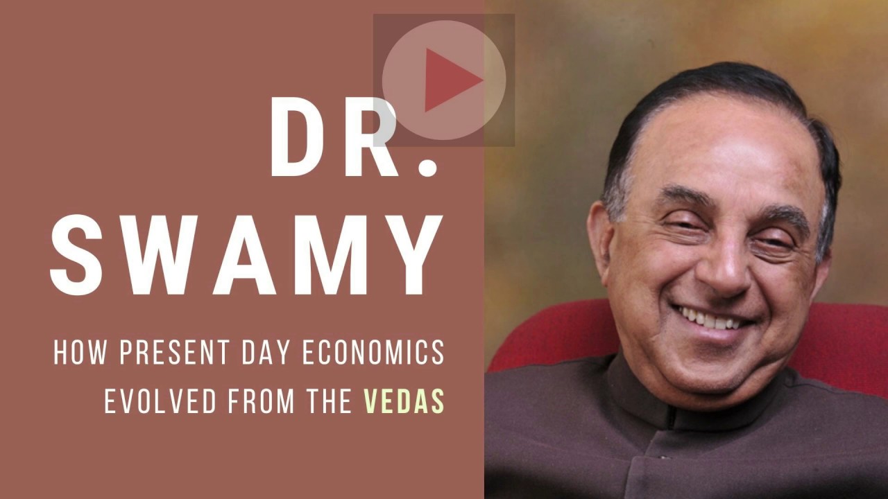 Wykład dr. Swamy'ego na Międzynarodowej Konferencji Wedyjskiej na temat gospodarki i Wed