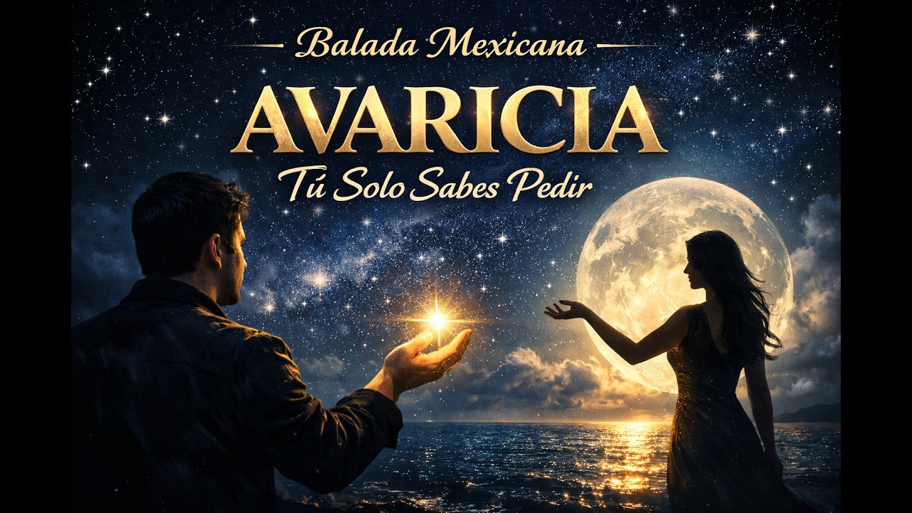 Avaricia | Tú Solo Sabes Pedir (Balada Mexicana Moderna)