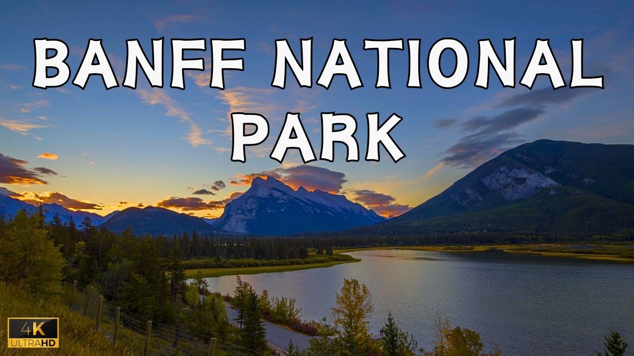 BANFF NATIONAL PARK, Canada 🇨🇦 4K Ultra HD | Drone Footage