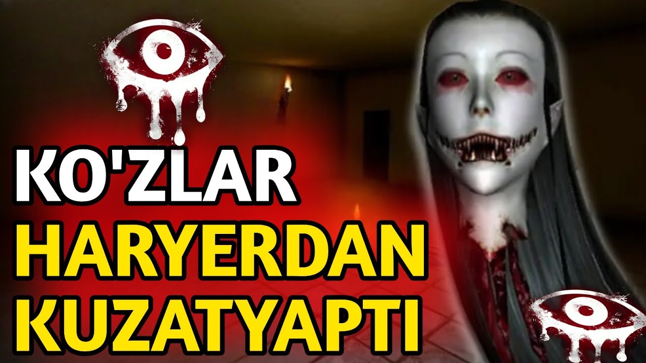Eyes The Horror Game | Ko‘zlar Har Yerdan Kuzatyapti! | Qo‘rqinchli Uyda Qochishga Urinish