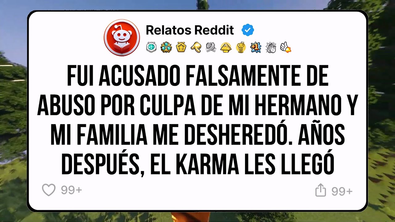 Fui acusado falsamente de abuso por mi hermano y mi familia me echó. Años después el karma les llegó