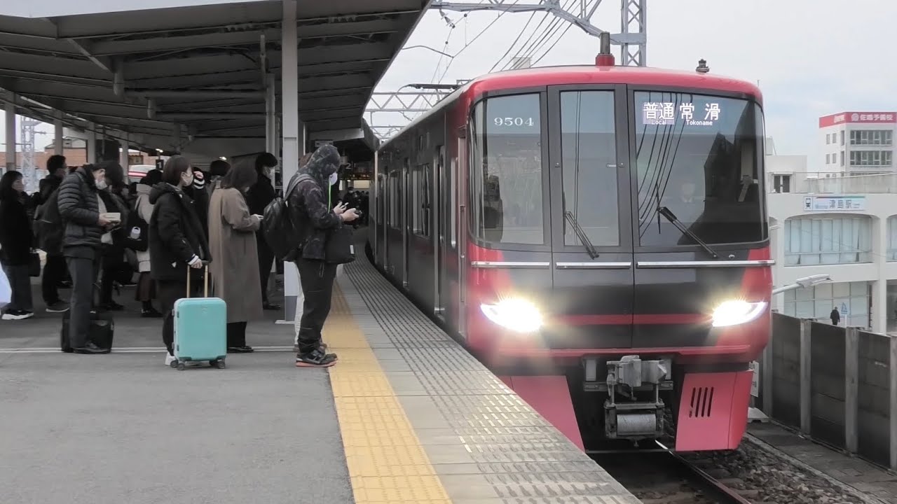 【まさにキルヒホッフの第一法則が見られる駅】名鉄津島線・尾西線 平日朝ラッシュ時に発着・通過する全列車！ 6時57分頃～8時59分頃 津島駅にて撮影 2023.2