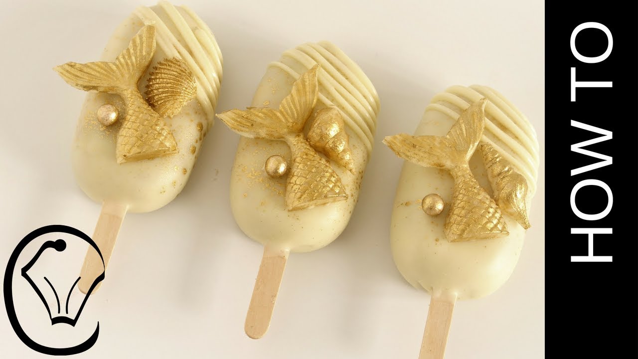 Mermaid Cake Pops Funfetti Cake Popsicles by Cupcake Savvy's Kitchen