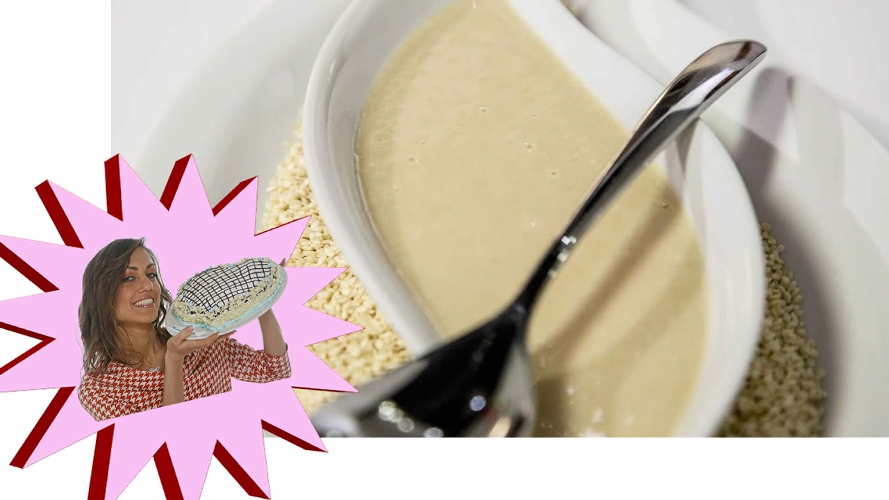 Tahina - Salsa di Sesamo per Hummus ed Antipasti - Le Ricette di Alice