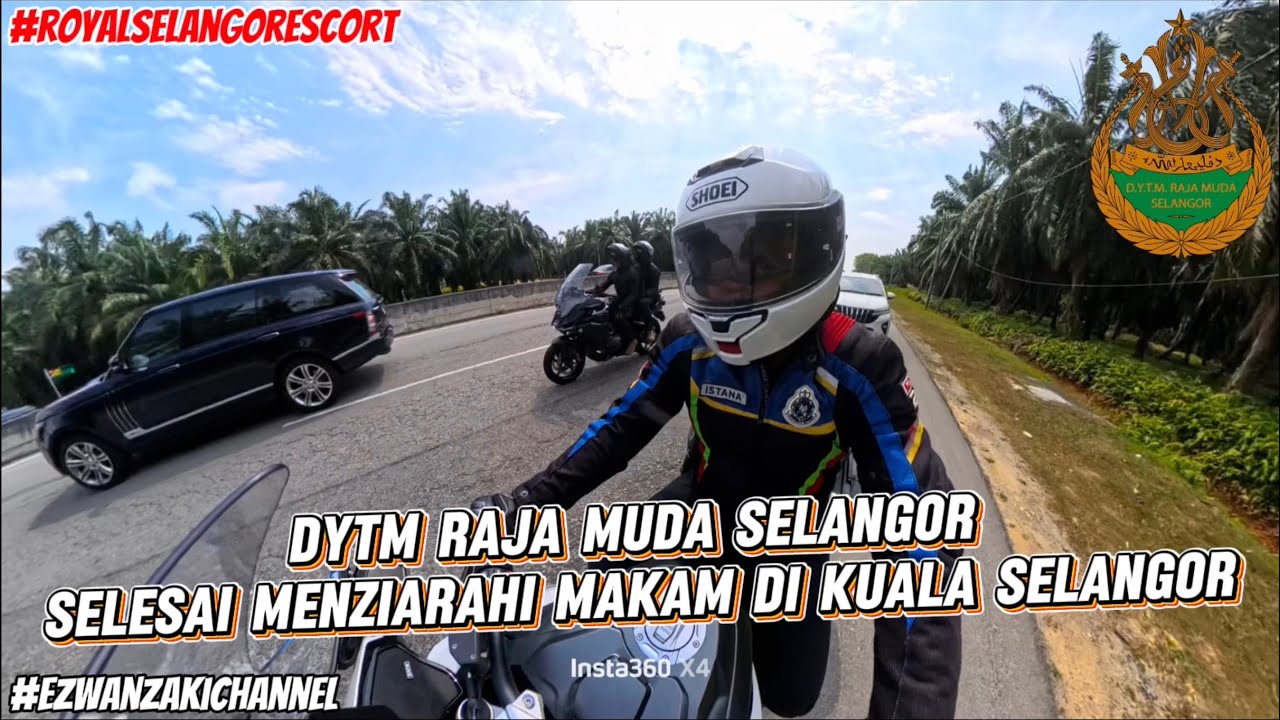 #92 DYTM RAJA MUDA SELANGOR SELESAI ZIARAH MAKAM KUALA SELANGOR 