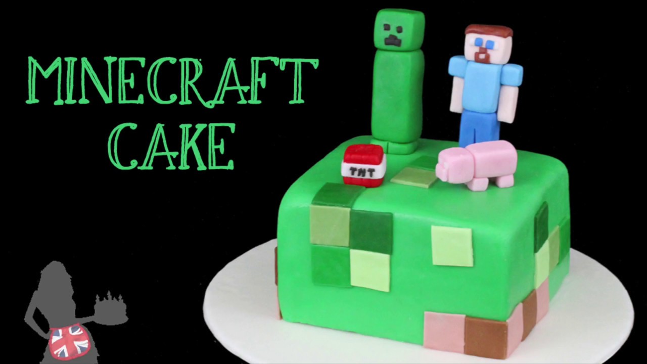 How To Make A MINECRAFT CAKE